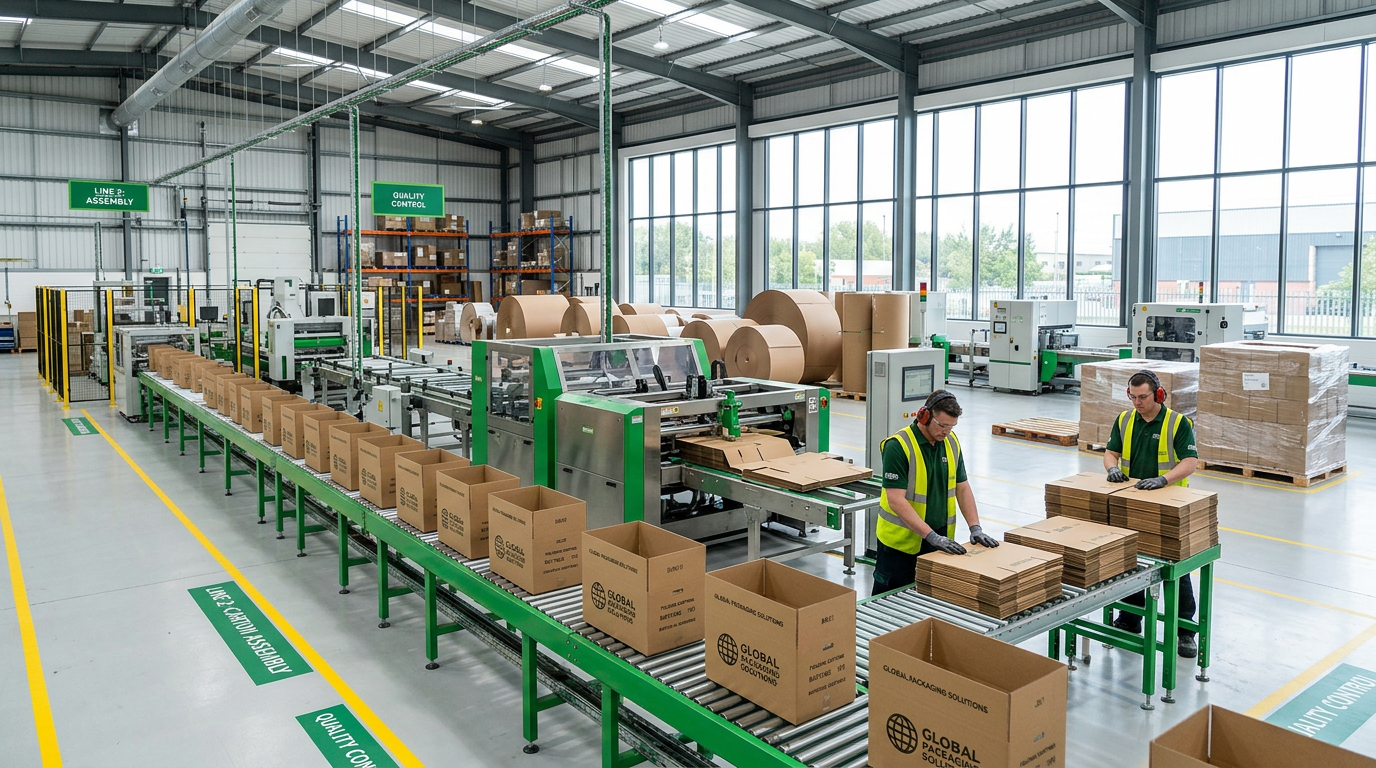 eazypckg packaging factory and production facility
