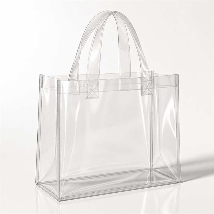 Waterproof PVC Shopping Tote Bag